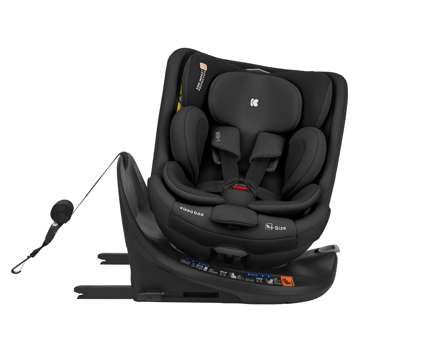 Kikkaboo Стол за кола 40-150 см i-Van i-SIZE Black - Image 13