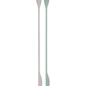 Kikkaboo Сет лъжици за разбъркване 2 бр Platinum Silicone