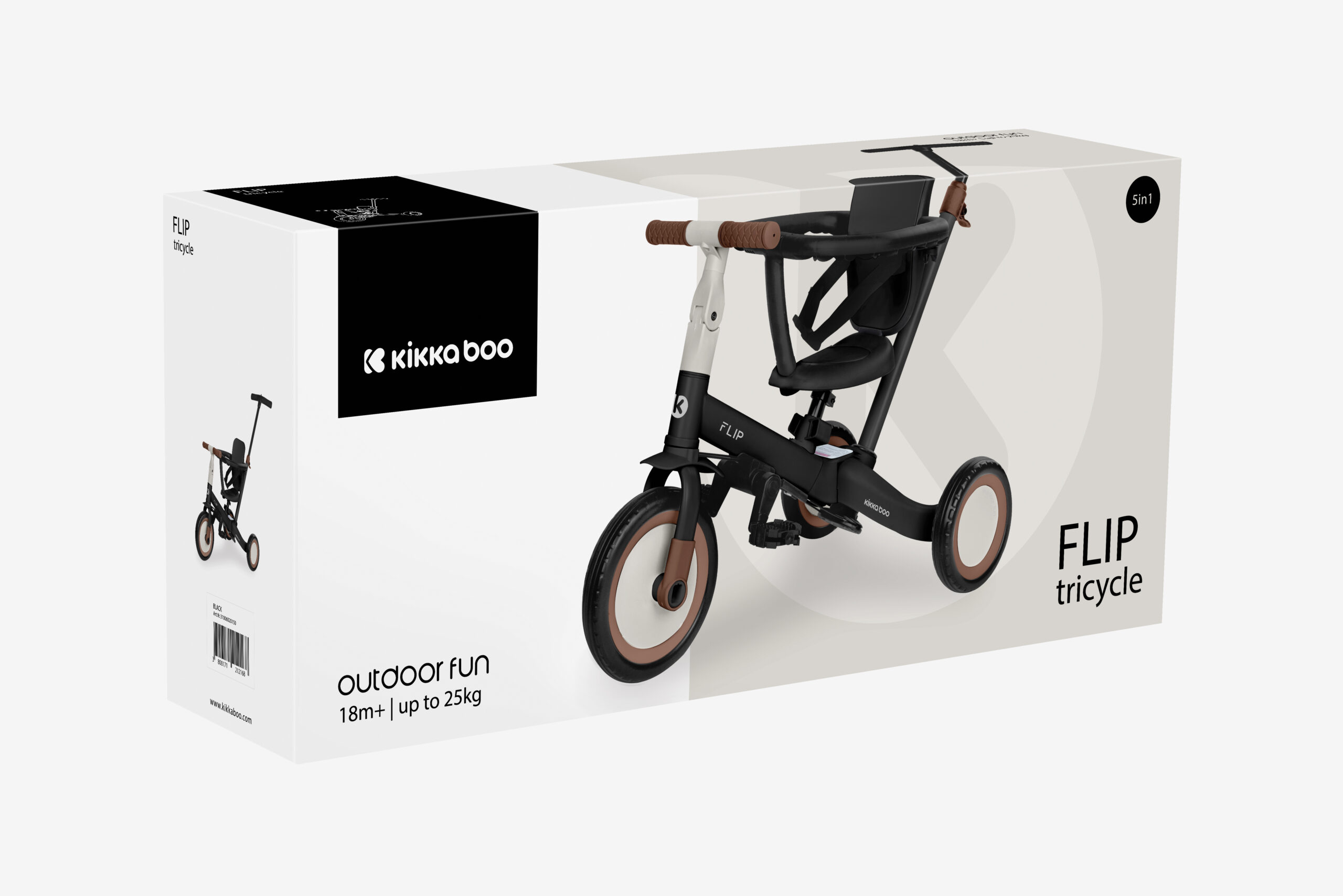 Kikkaboo Триколка 5в1 Flip Black - Image 23