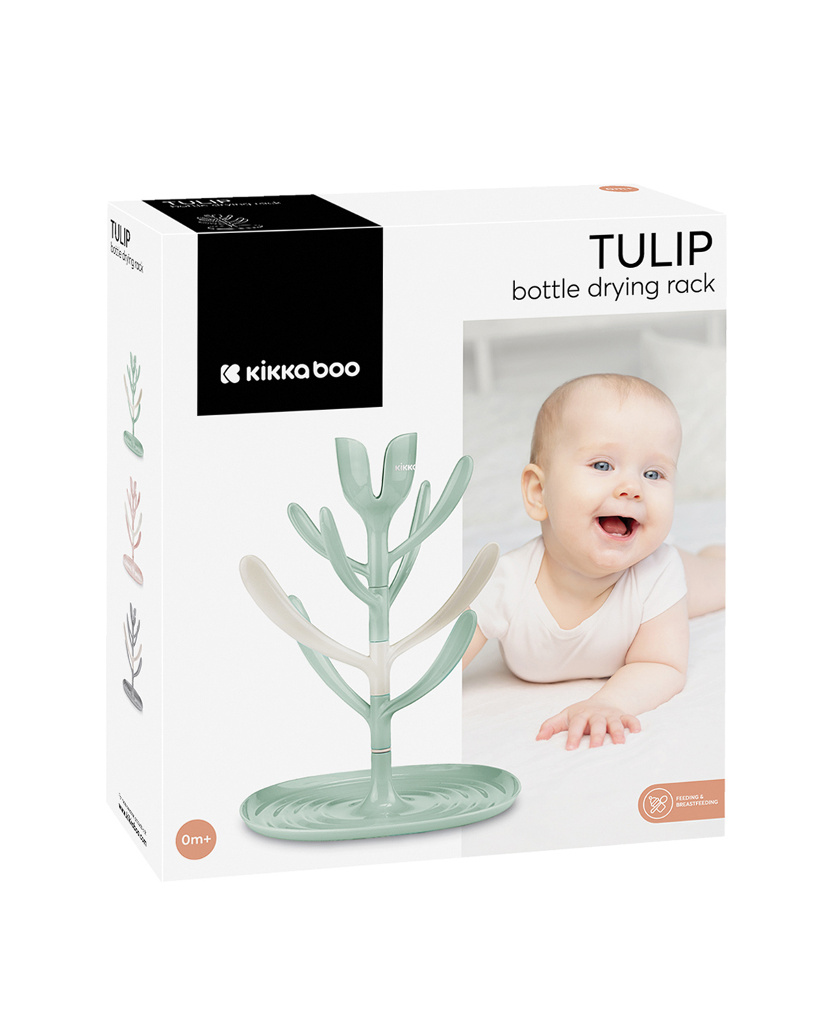 Kikkaboo Сушилник за шишета и биберони Tulip Mint - Image 4