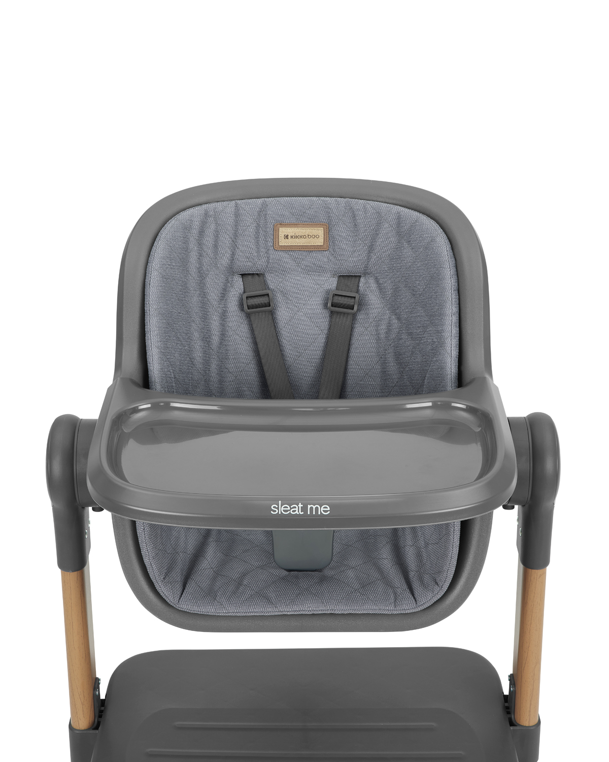 Kikkaboo 2в1 Мини кошара + Стол за хранене Sleat Me Grey - Image 17