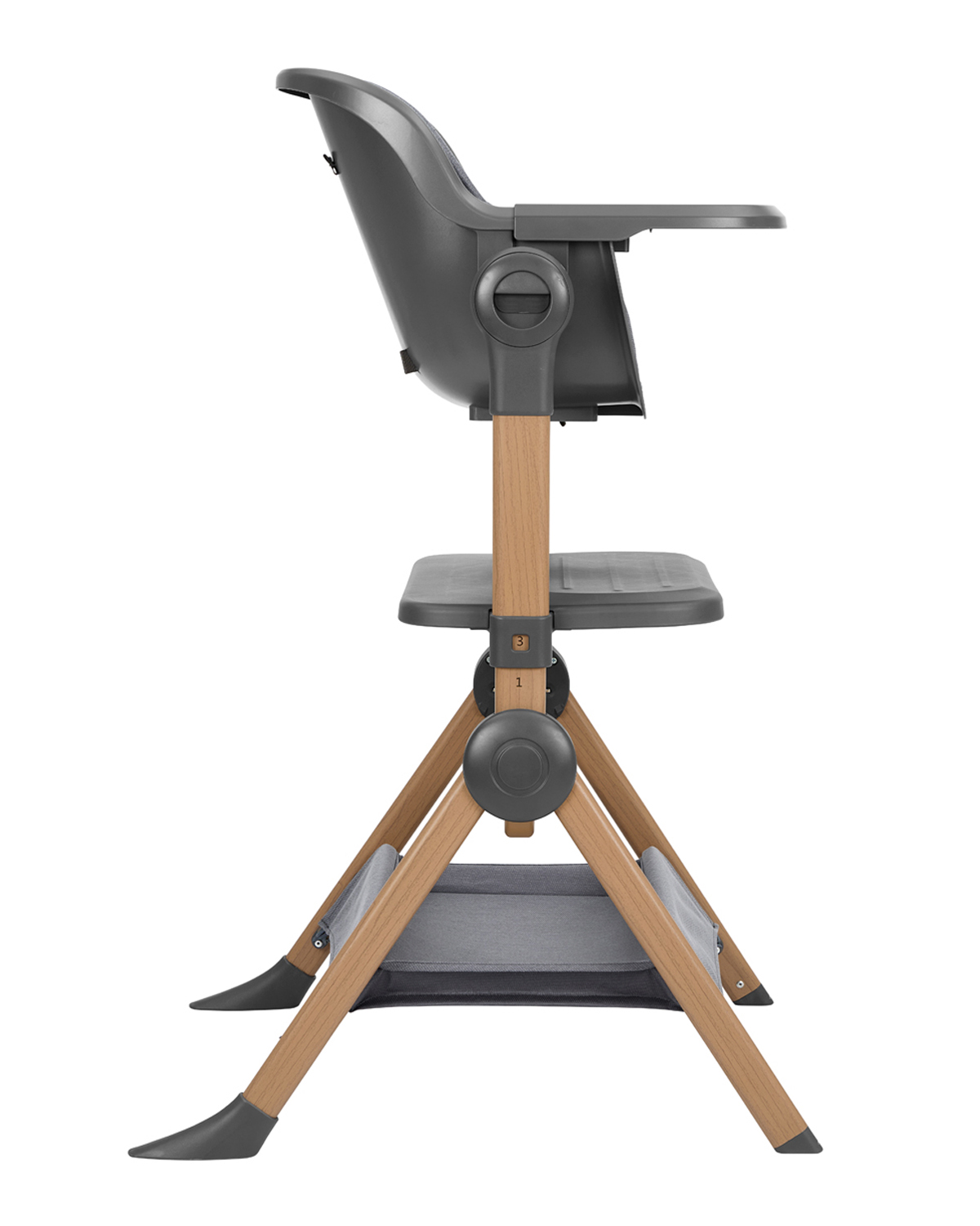 Kikkaboo 2в1 Мини кошара + Стол за хранене Sleat Me Grey - Image 19
