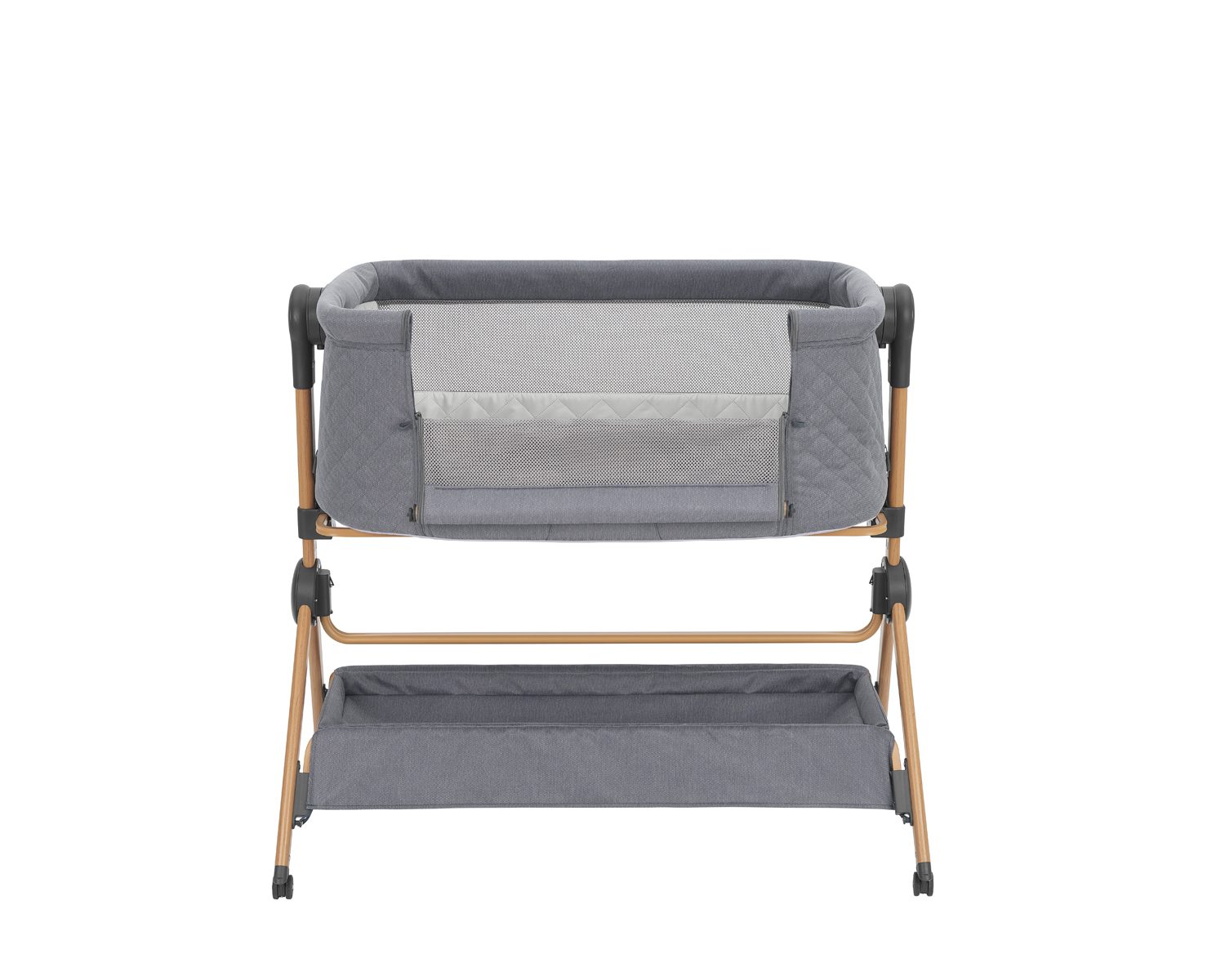 Kikkaboo 2в1 Мини кошара + Стол за хранене Sleat Me Grey - Image 6