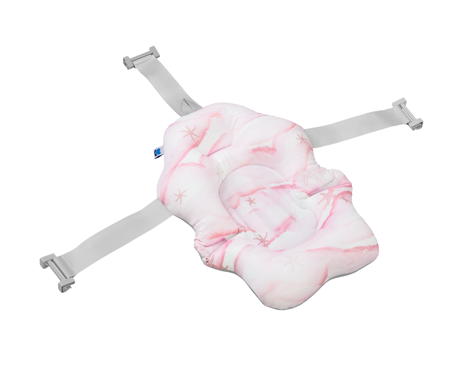 Kikkaboo Мека подложка за вана Nubo Starfish Pink - Image 2
