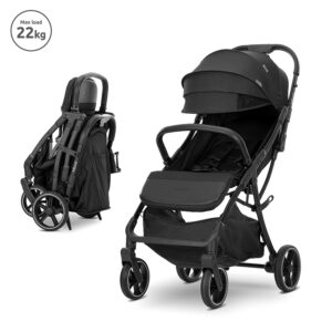 Lorelli Premium Д.КОЛИЧКА MINORI BLACK до 22 кг АВТОМАТИЧНО СГЪВАН
