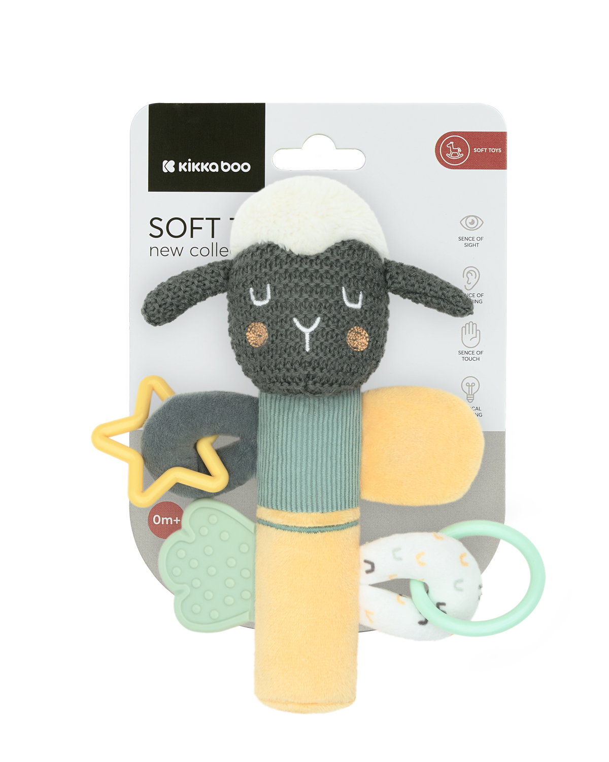 Kikkaboo Занимателна играчка пискун Sleepy Sheep - Image 4