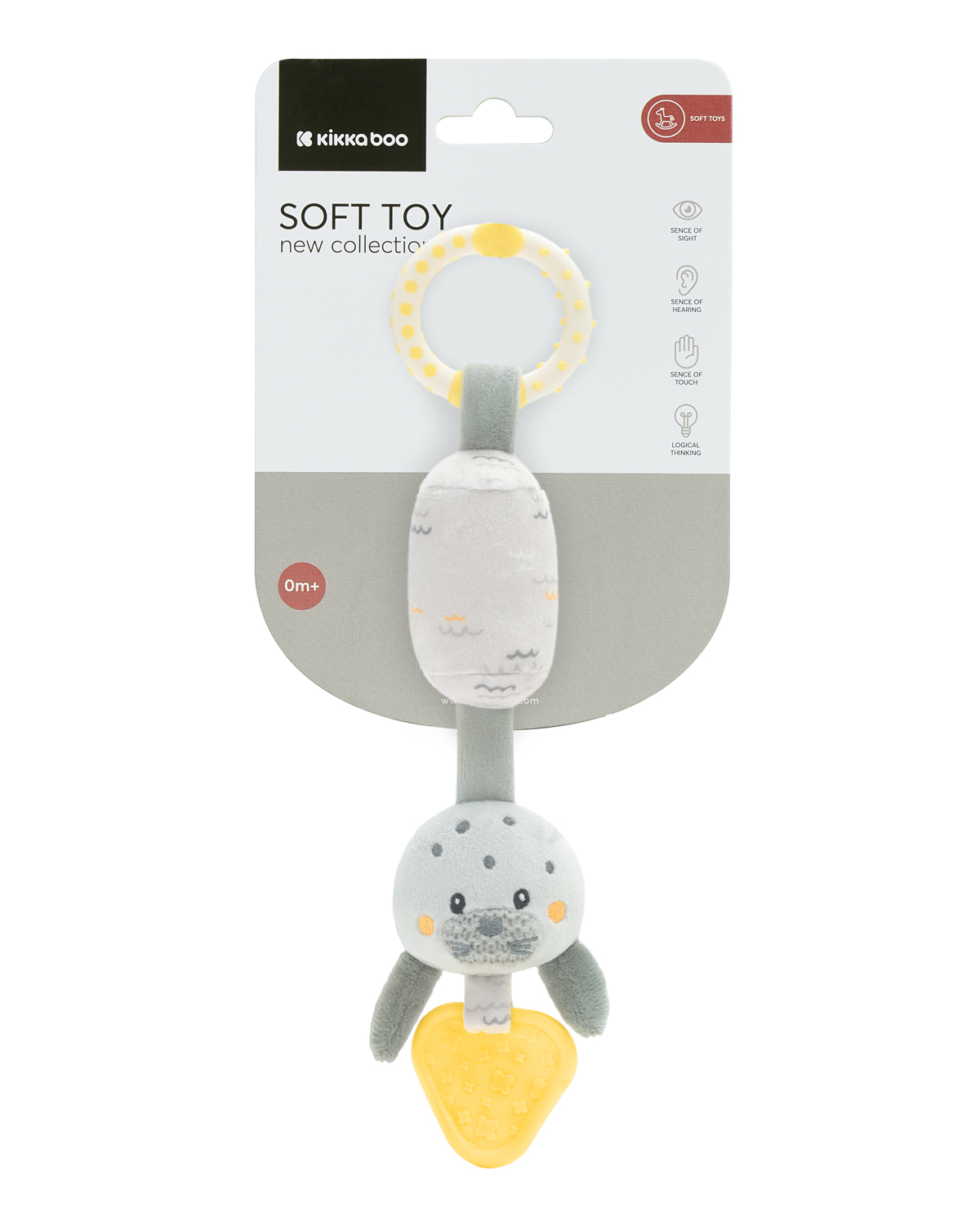 Kikkaboo Играчка със звънче Seally me - Image 5