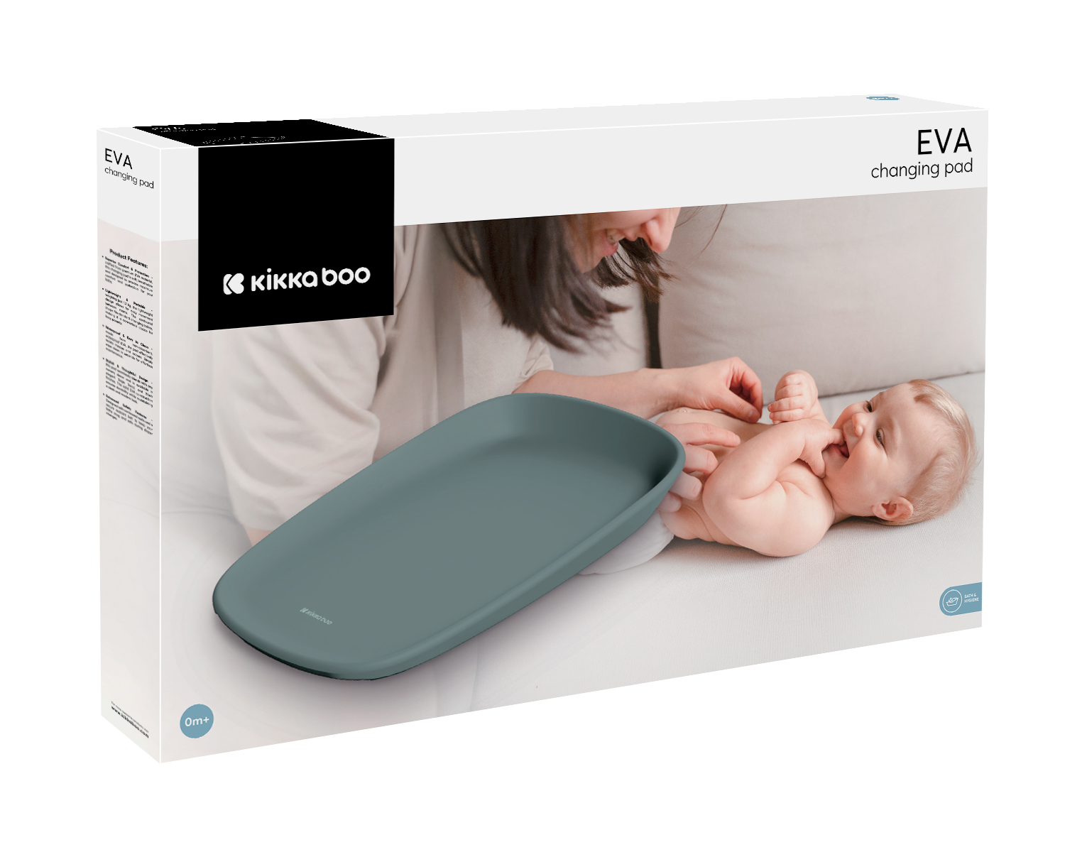 Kikkaboo Подложка за повиване EVA пяна Sand - Image 8