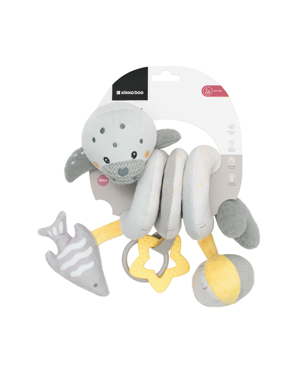 Kikkaboo Играчка хоризонтална спирала Seally me - Image 4