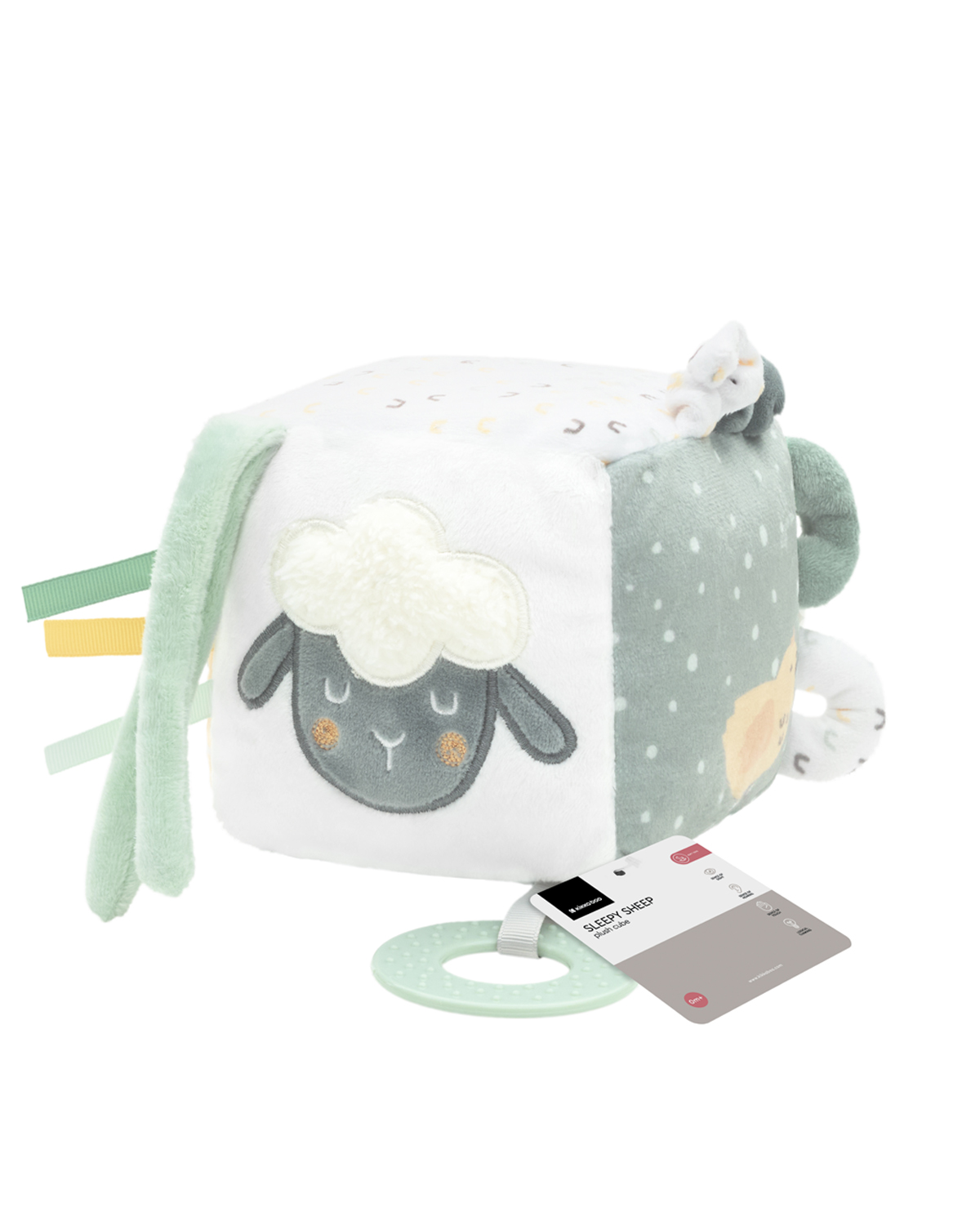 Kikkaboo Плюшено кубче Sleepy Sheep - Image 3