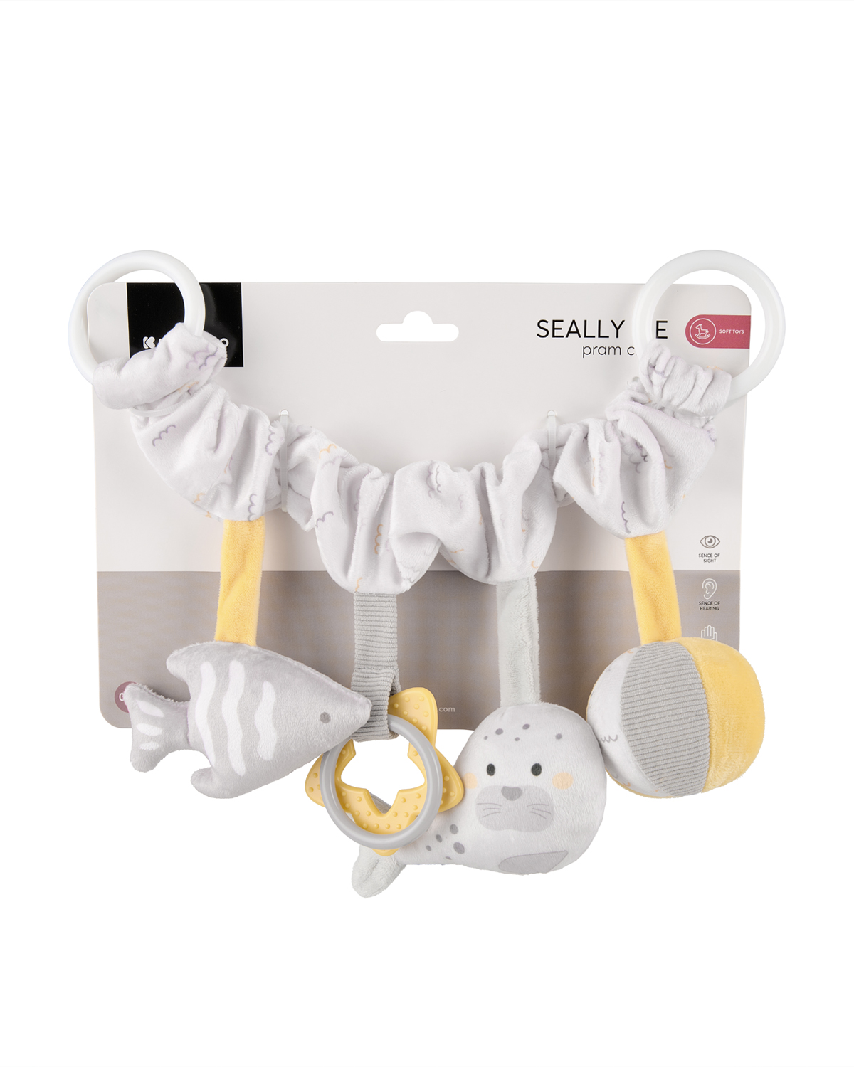 Kikkaboo Плюшена играчка за количка Seally me - Image 4