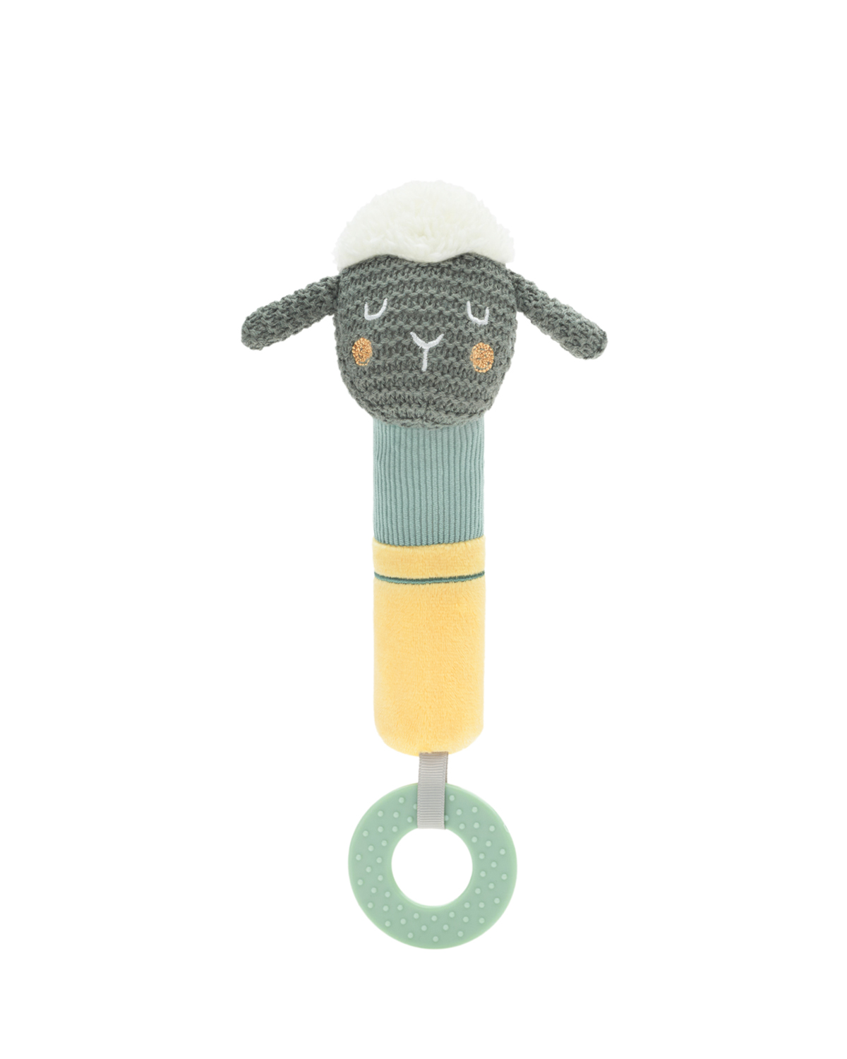 Kikkaboo Играчка пискун с гризалка Sleepy Sheep - Image 5