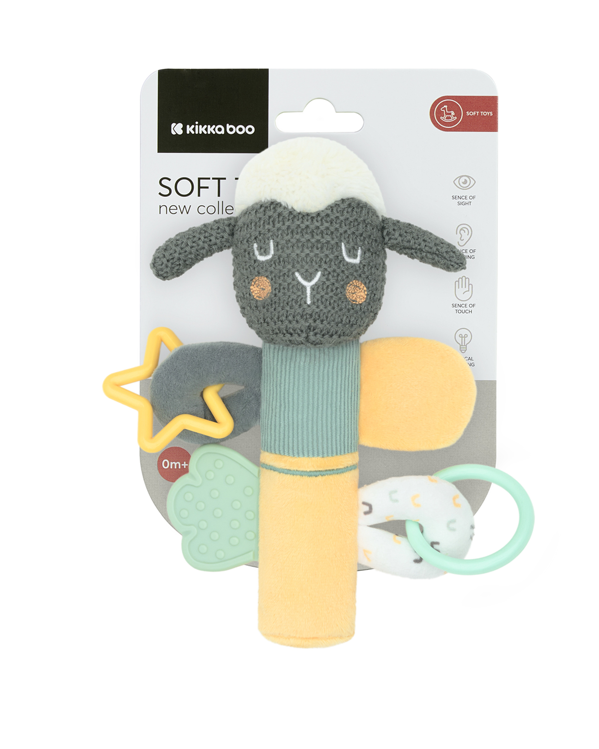 Kikkaboo Занимателна играчка пискун Sleepy Sheep - Image 6