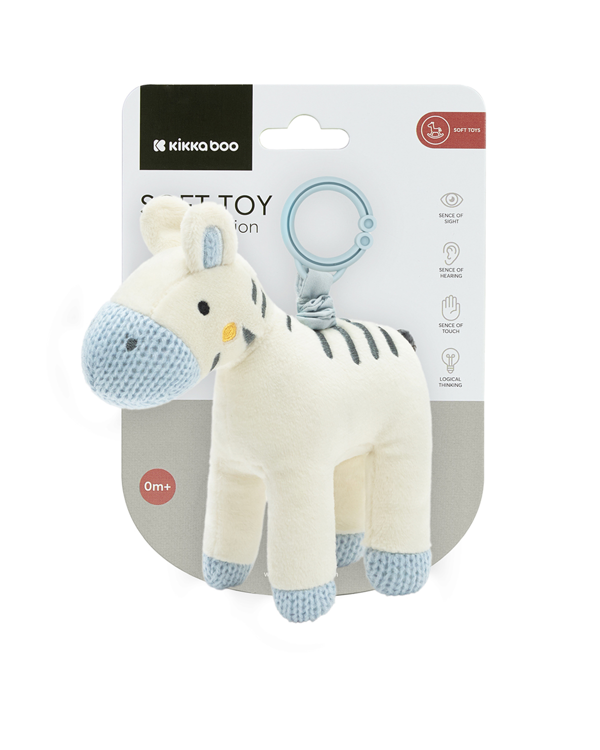 Kikkaboo Играчка с трептене Stripy Friends - Image 4