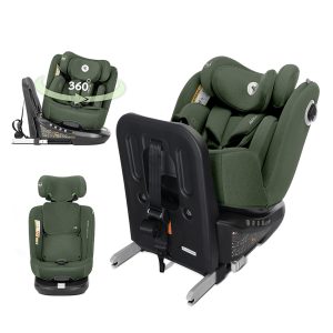 Lorelli Premium СТОЛ ЗА КОЛА AURIGA GREEN i-Size 40-150 CM ISOFIX,