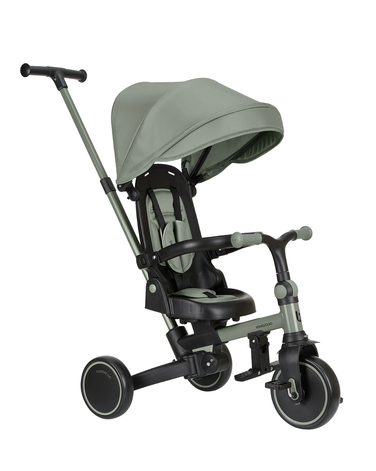 Kikkaboo Триколка 8в1 Aluma Army Green