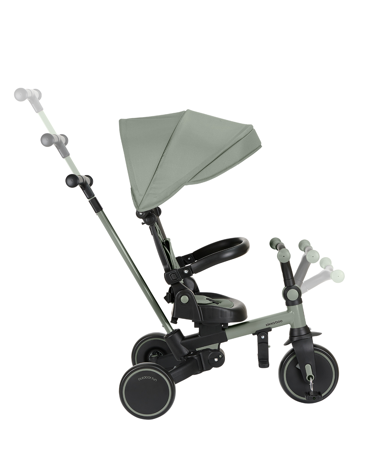 Kikkaboo Триколка 8в1 Aluma Army Green - Image 3