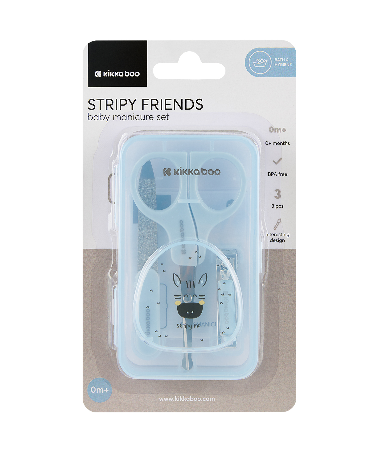 Kikkaboo Хигиенен сет Stripy Friends - Image 4