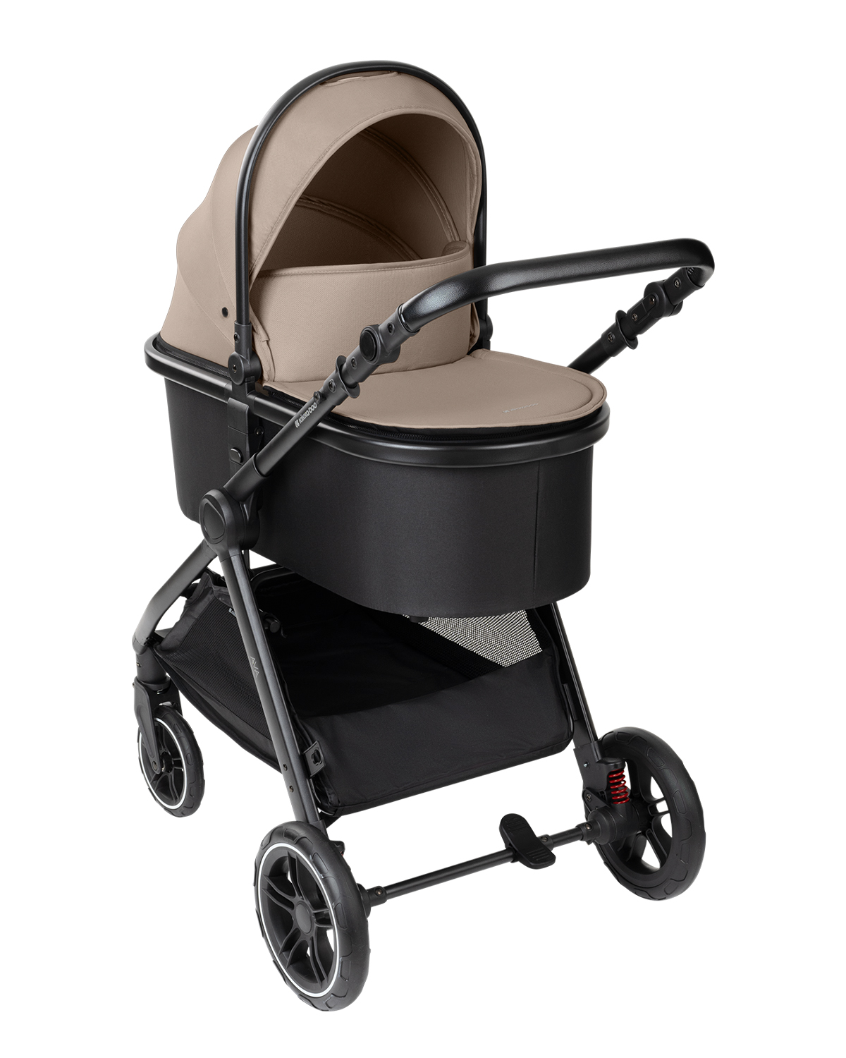 Kikkaboo Комбинирана количка 3в1 с кош за новородено Ava Beige - Image 39