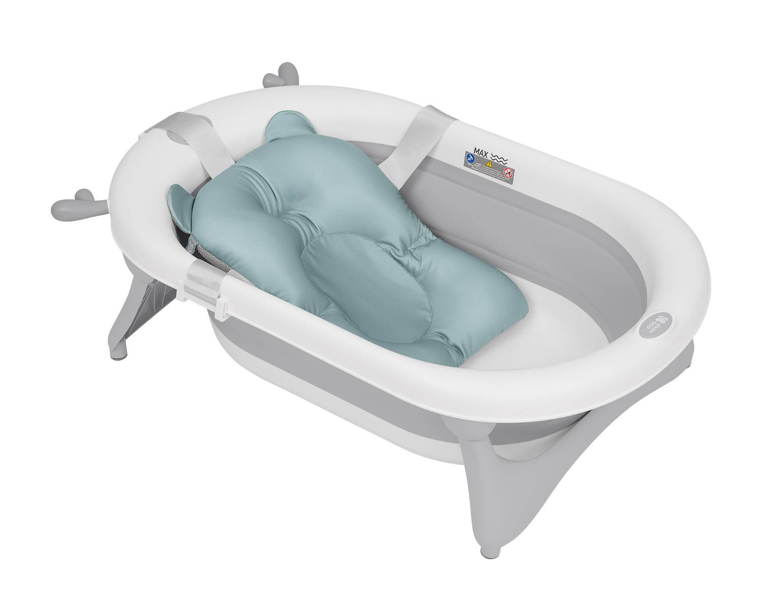 Kikkaboo Мека подложка за вана Bear Sage - Image 2