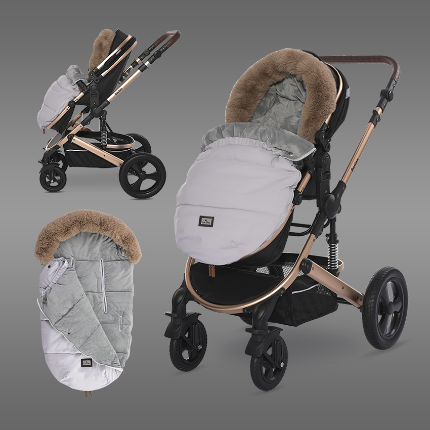 ТЕРМОЧУВАЛЧЕ ЗА КОЛИЧКА LUXE GREY - Image 4