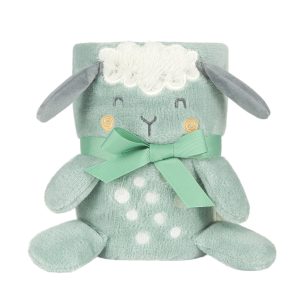Kikkaboo Бебешко одеяло с 3D бродерия Sleepy Sheep