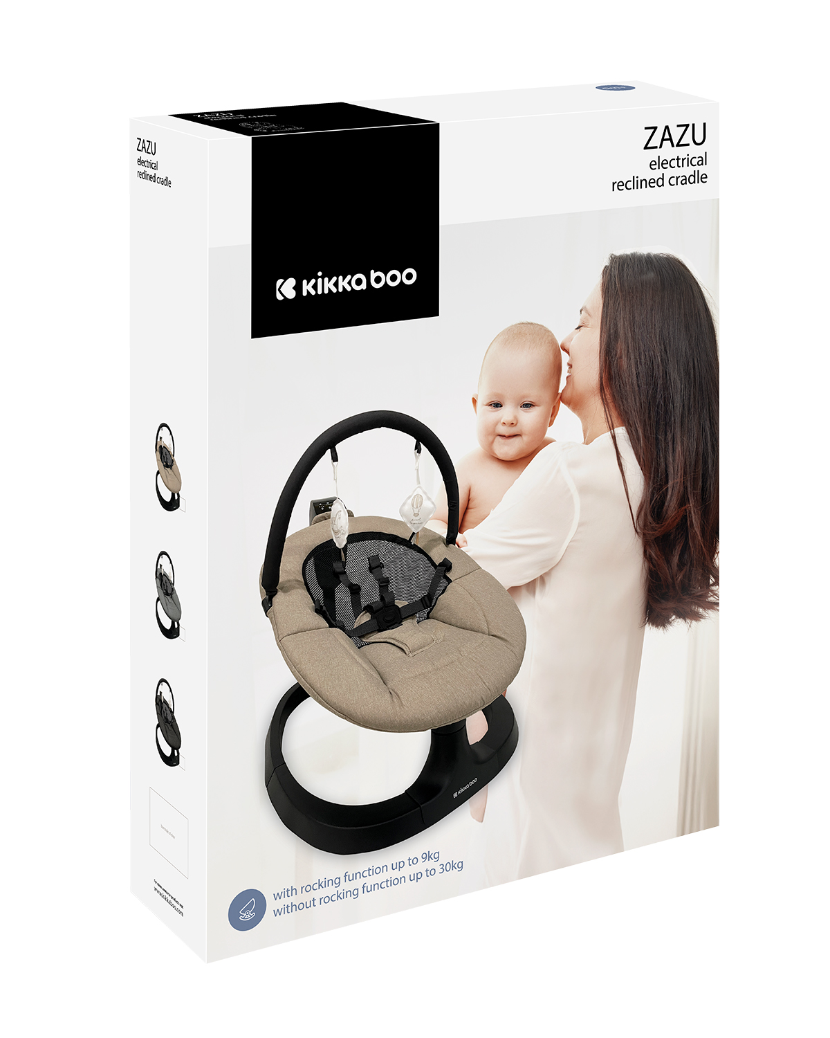 Kikkaboo Електрическа люлка Zazu Beige - Image 18