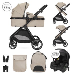 Lorelli Premium Д.КОЛИЧКА ASPEN CAPPUCCINO 3в1 до 22кг с трансформ