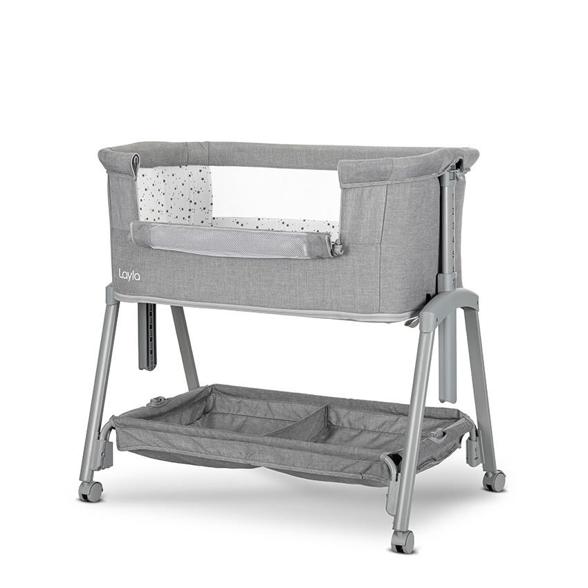 МИНИ КОШАРА LAYLA 2В1 GREY С ПАДАЩА ПРЕГРАДА - Image 2