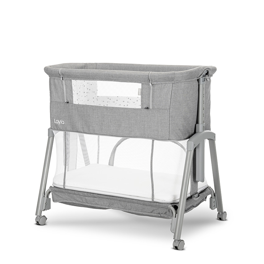 МИНИ КОШАРА LAYLA 2В1 GREY С ПАДАЩА ПРЕГРАДА - Image 3