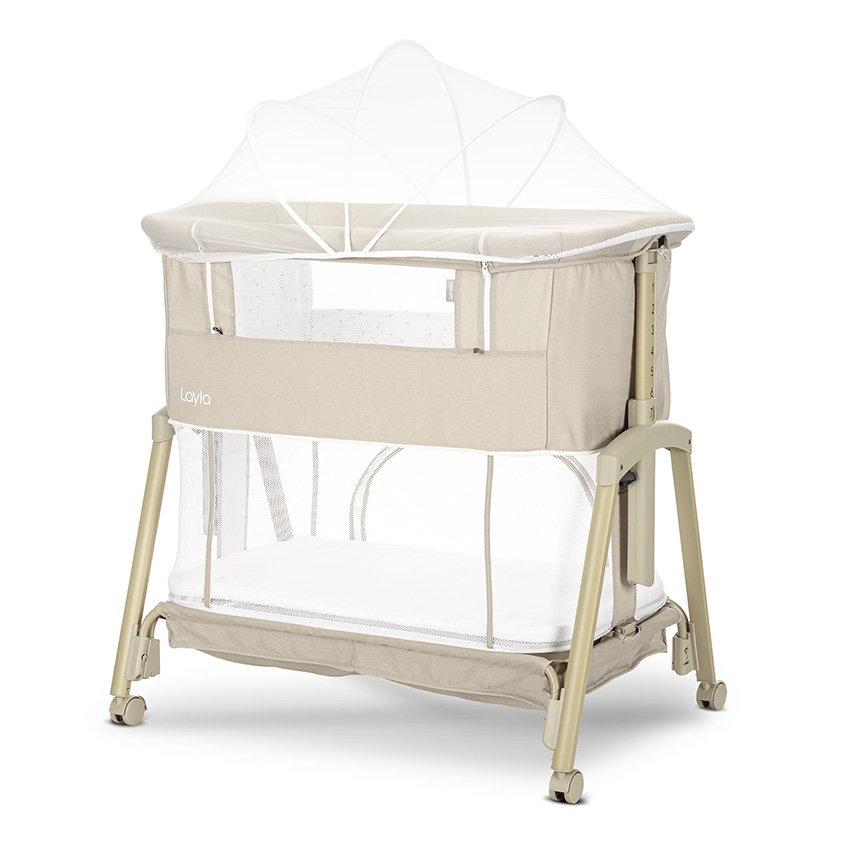 МИНИ КОШАРА LAYLA 2В1 BEIGE С ПАДАЩА ПРЕГРАДА - Image 5