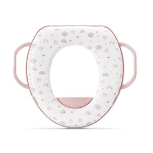 Lorelli Classic МЕКА ПРИСТАВКА С ДРЪЖКИ PLANETS PINK