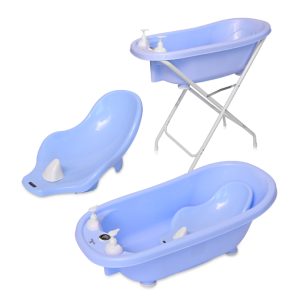 Lorelli Classic ВАНА 88 СМ С ОТТИЧАНЕ+ ТЕРМ+ ПОДЛ СИНЯ