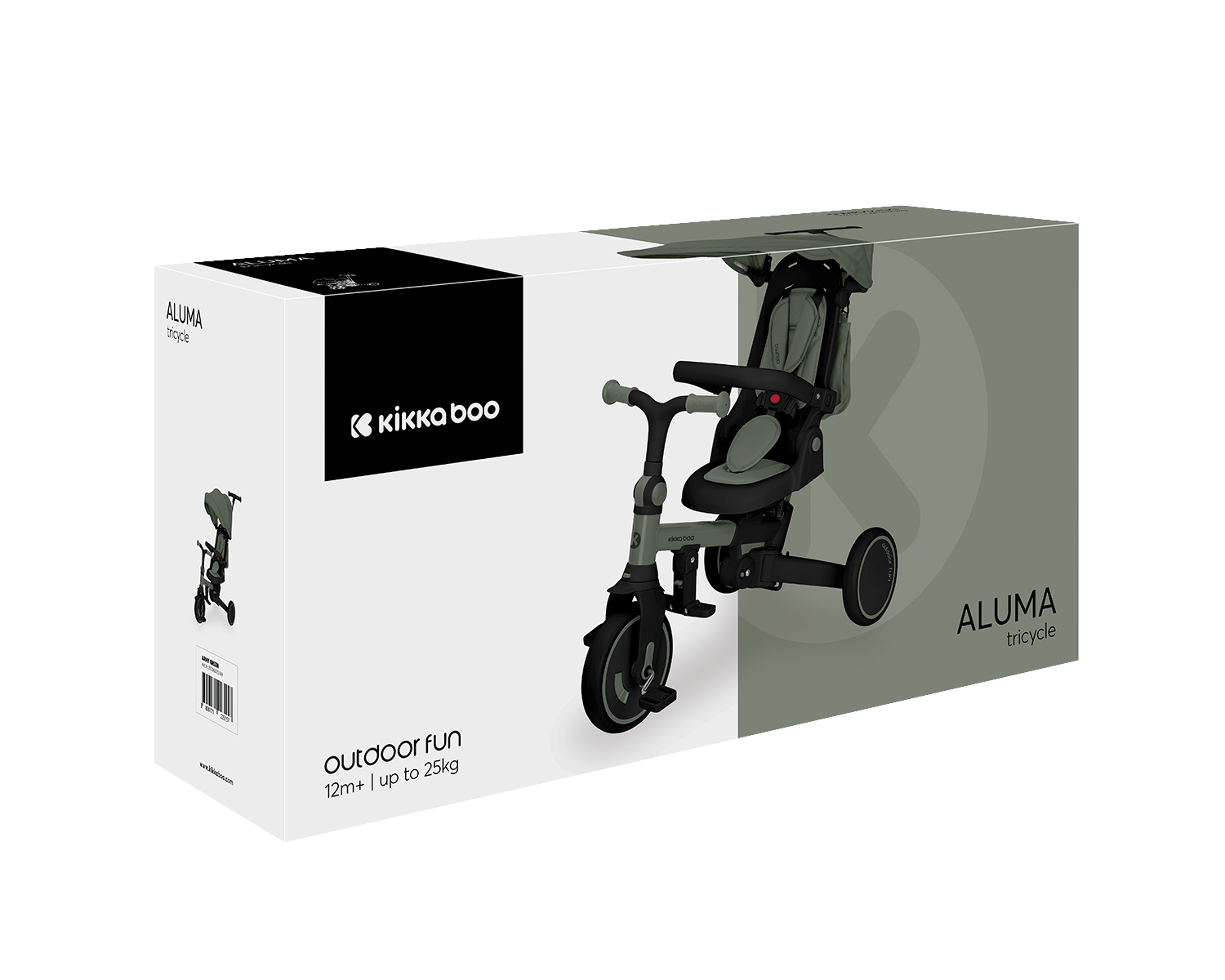 Kikkaboo Триколка 8в1 Aluma Army Green - Image 19