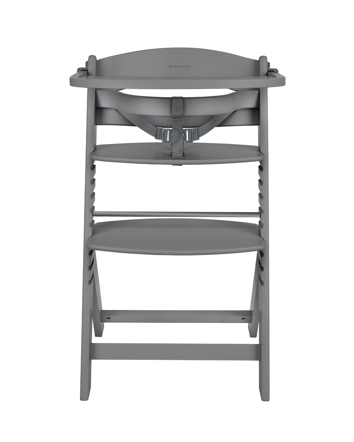 Kikkaboo Дървен стол за храненe Nordy Dark Grey - Image 6