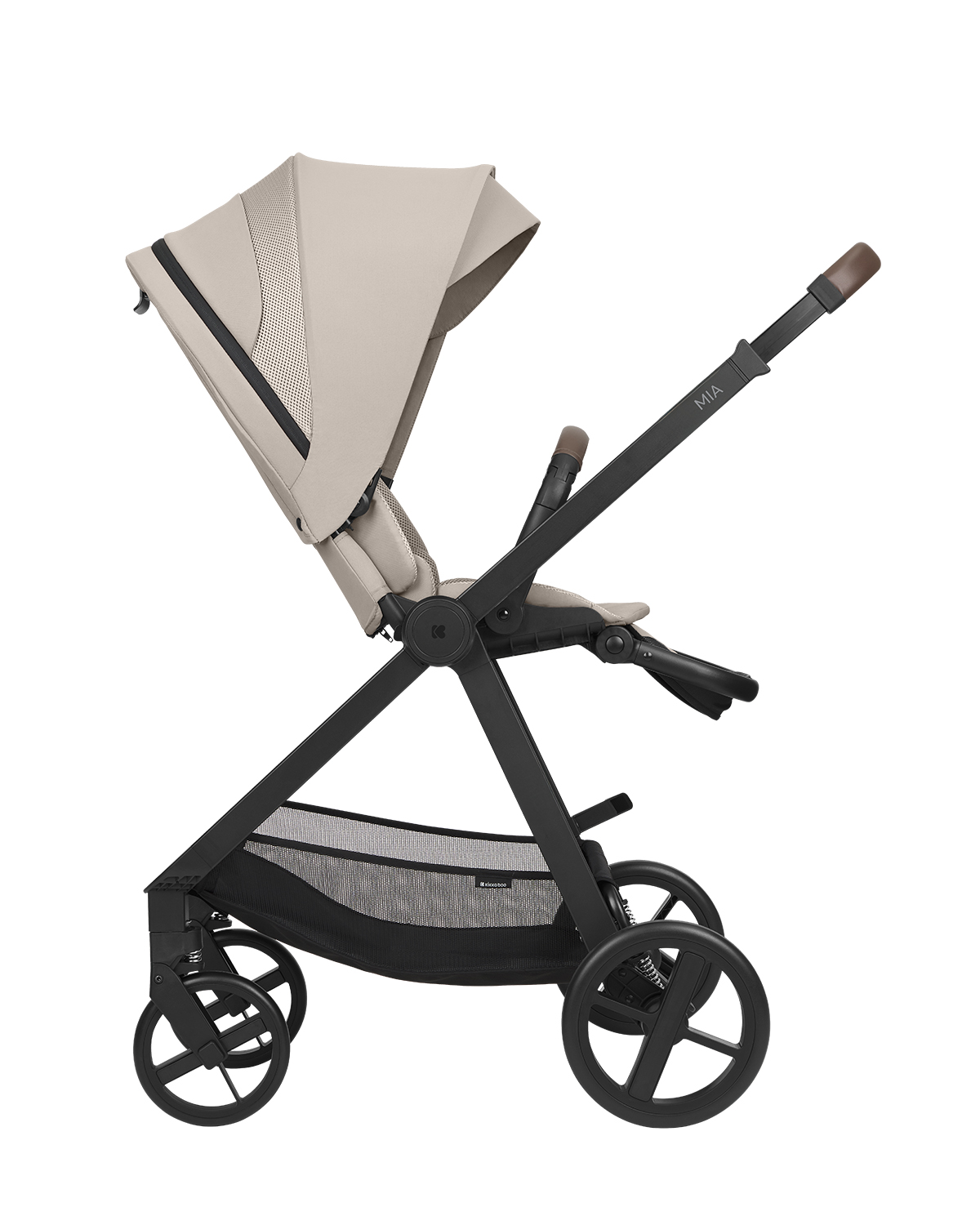 Kikkaboo Комбинирана количка 3в1 с кош за новородено Mia Beige 2026 - Image 6