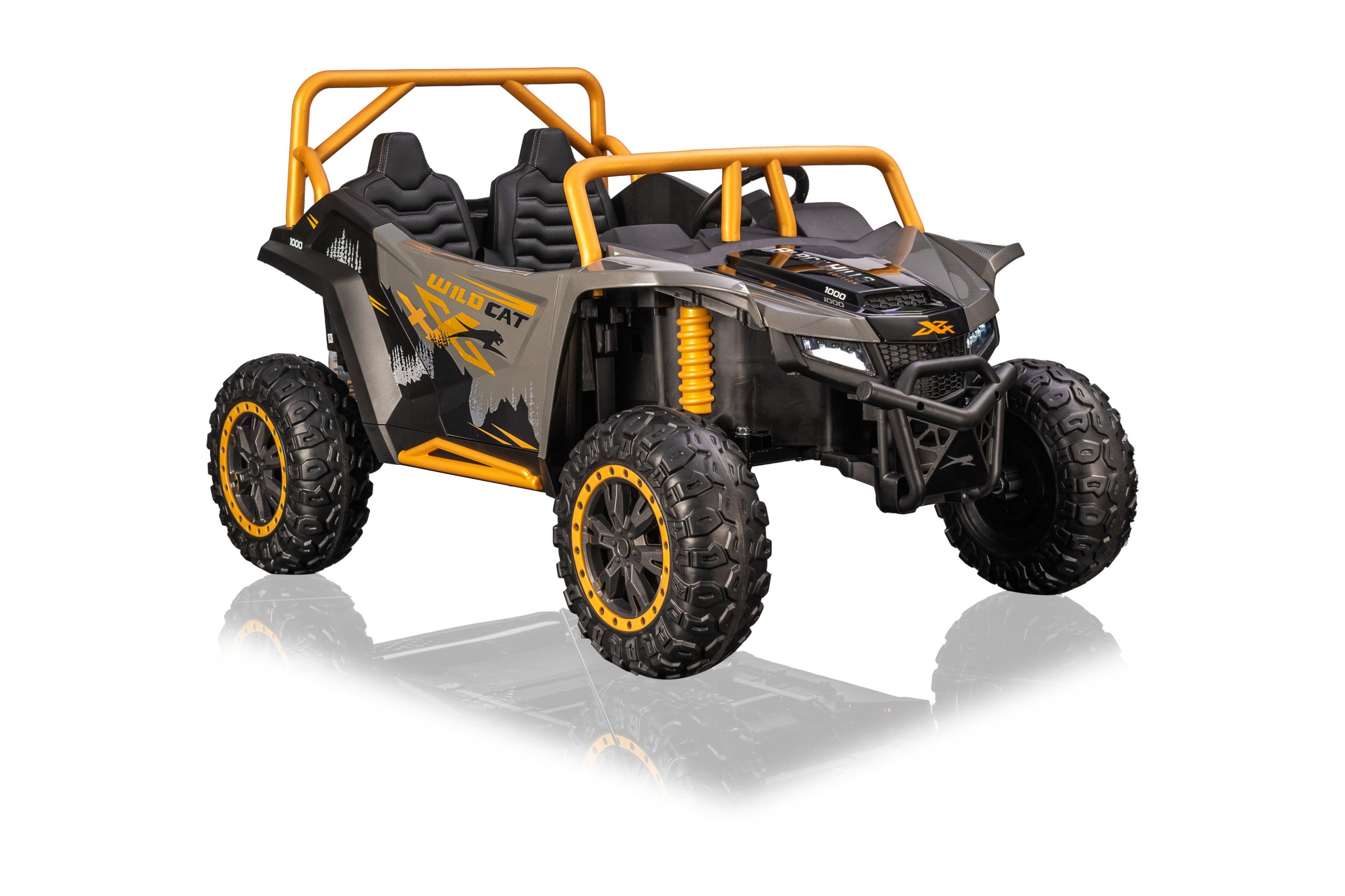Kikkaboo Акумулаторна кола Licensed Arctic Cat Grey