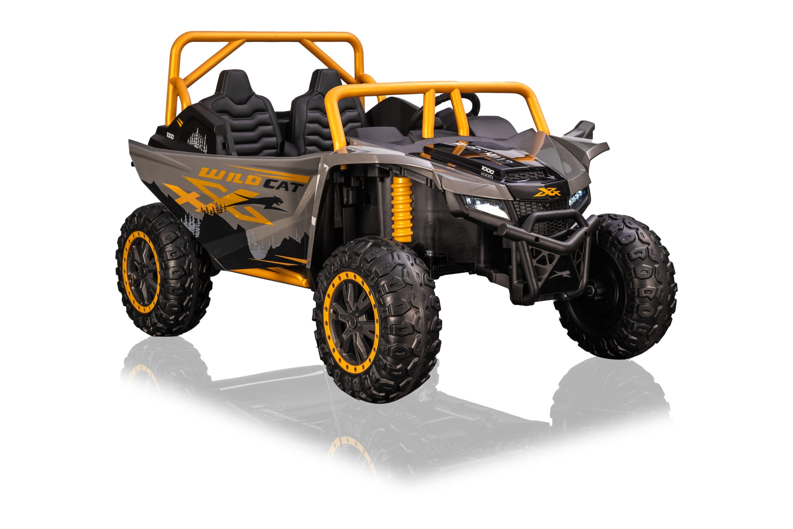 Kikkaboo Акумулаторна кола Licensed Arctic Cat Grey - Image 5