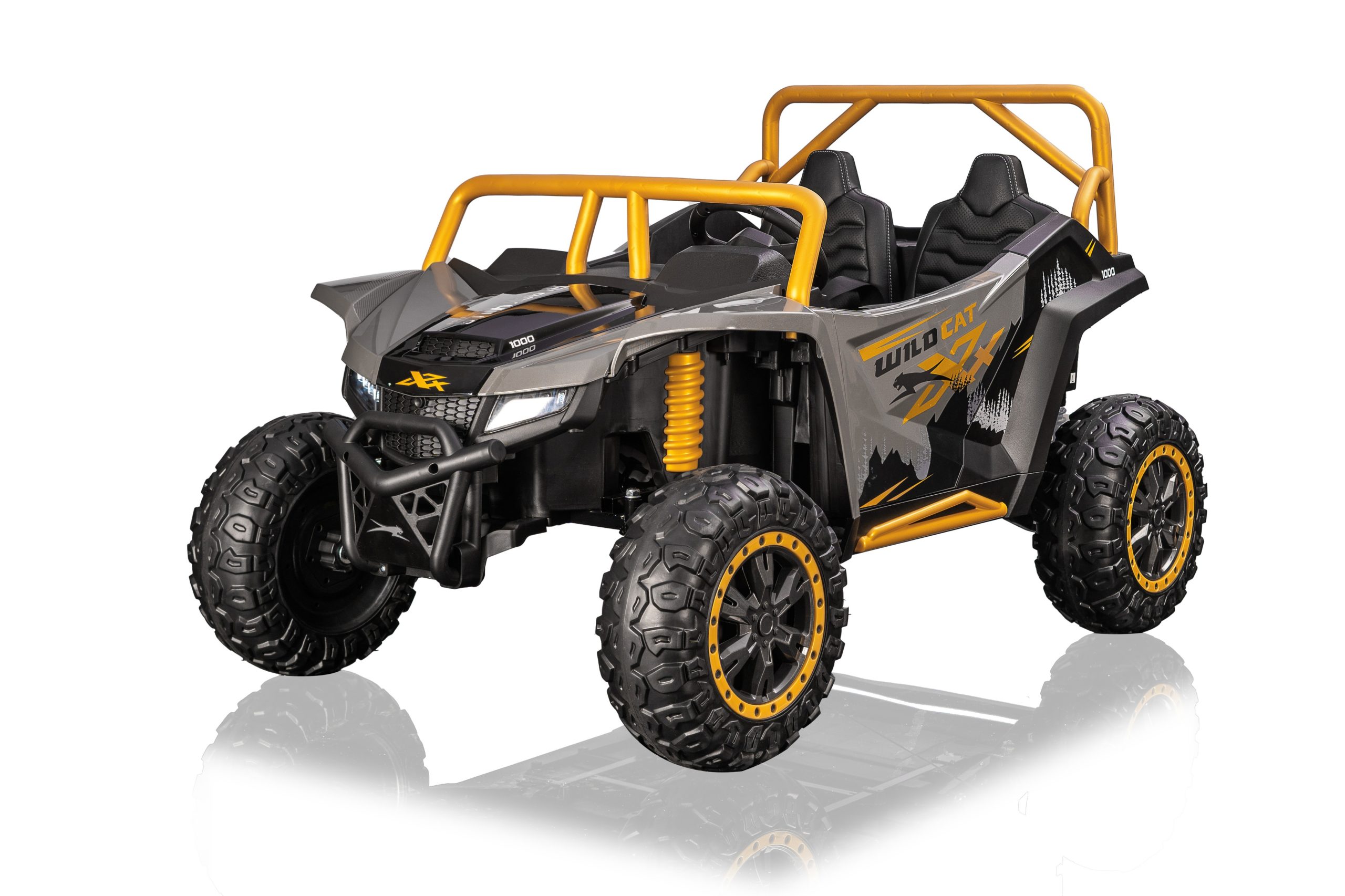 Kikkaboo Акумулаторна кола Licensed Arctic Cat Grey - Image 6