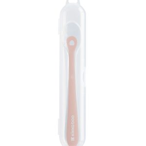 Kikkaboo Лъжица силиконова в кутия 1бр Blush