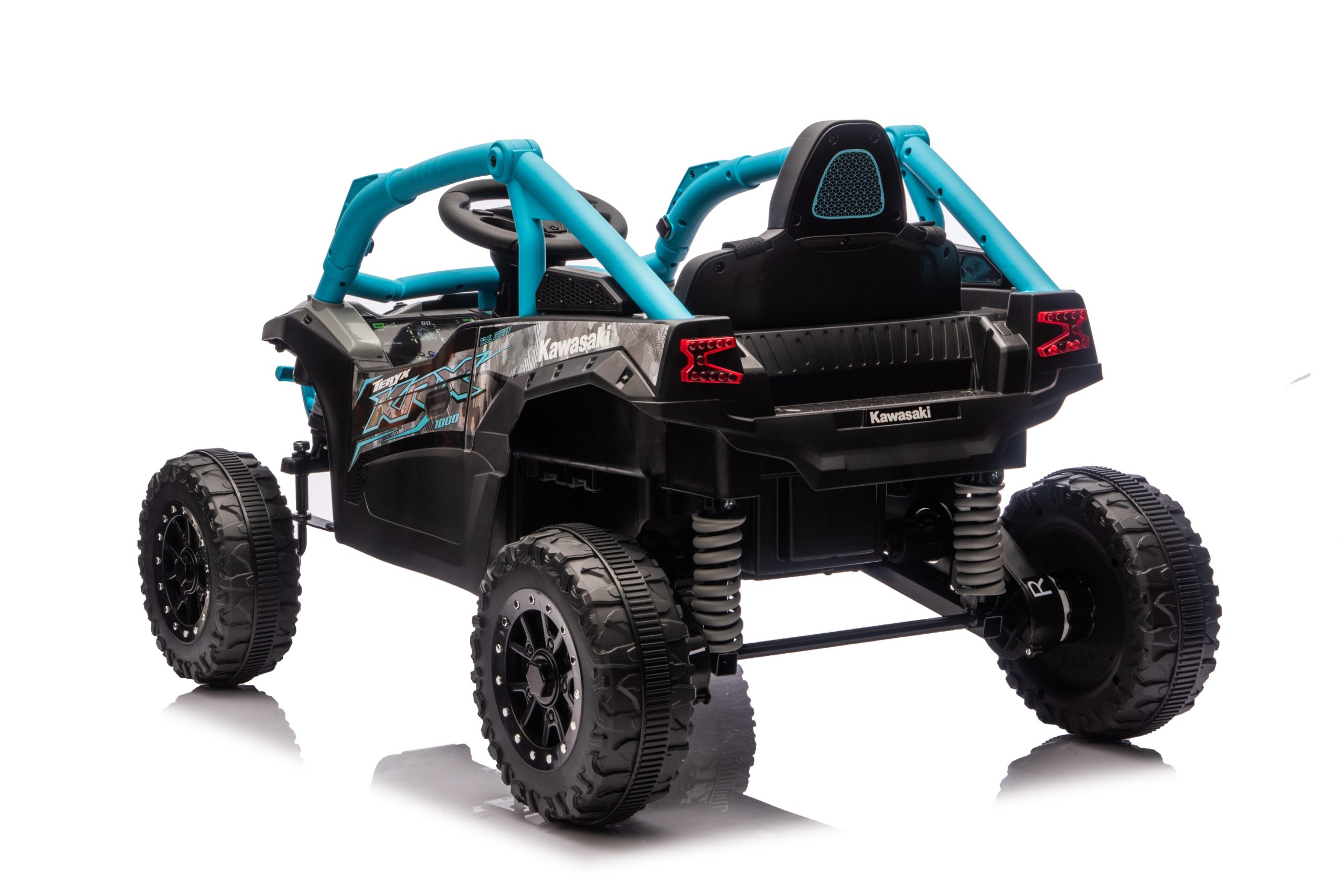 Kikkaboo Акумулаторна кола Licensed Kawasaki KRX 1000 Blue-Black - Image 4