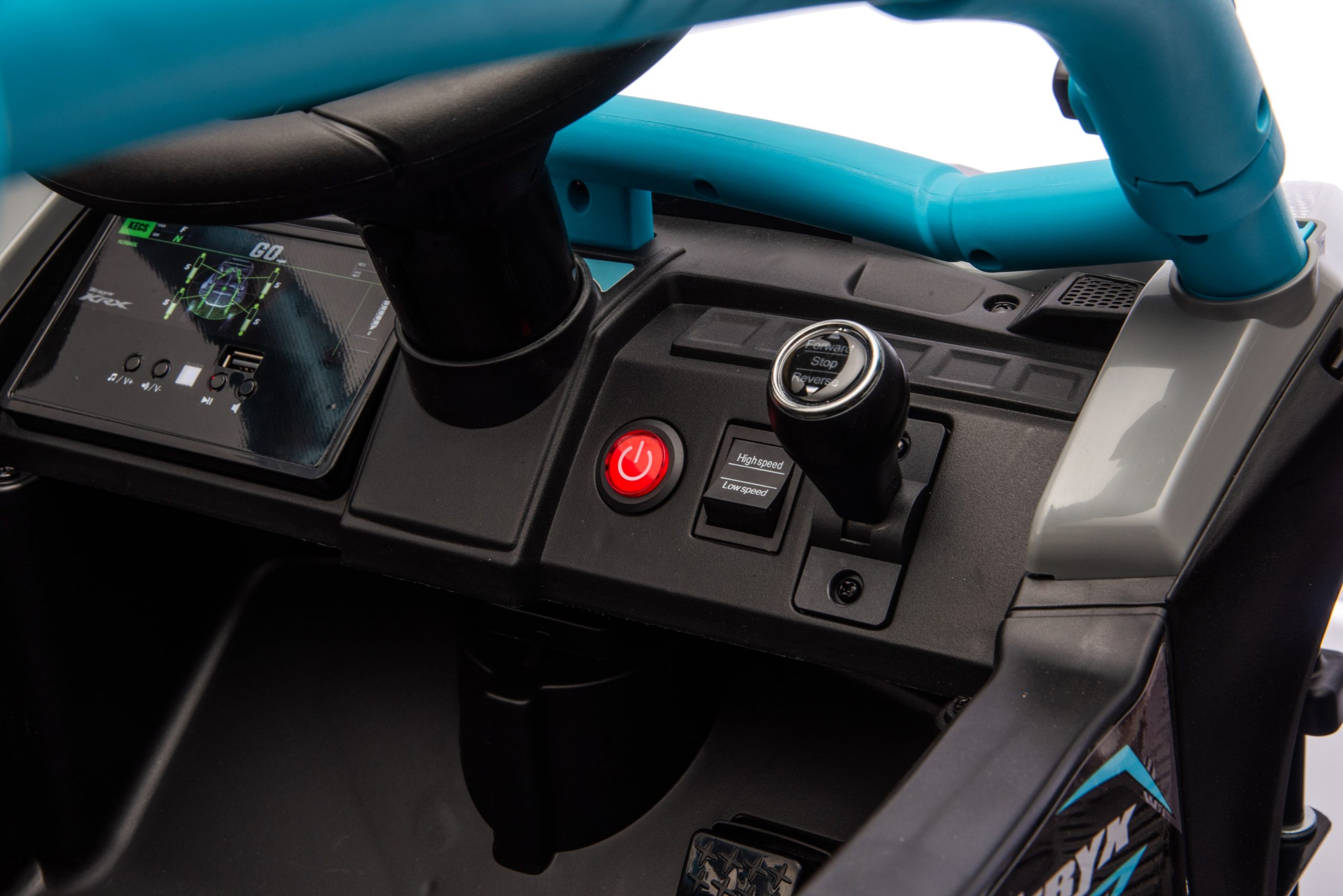 Kikkaboo Акумулаторна кола Licensed Kawasaki KRX 1000 Blue-Black - Image 8