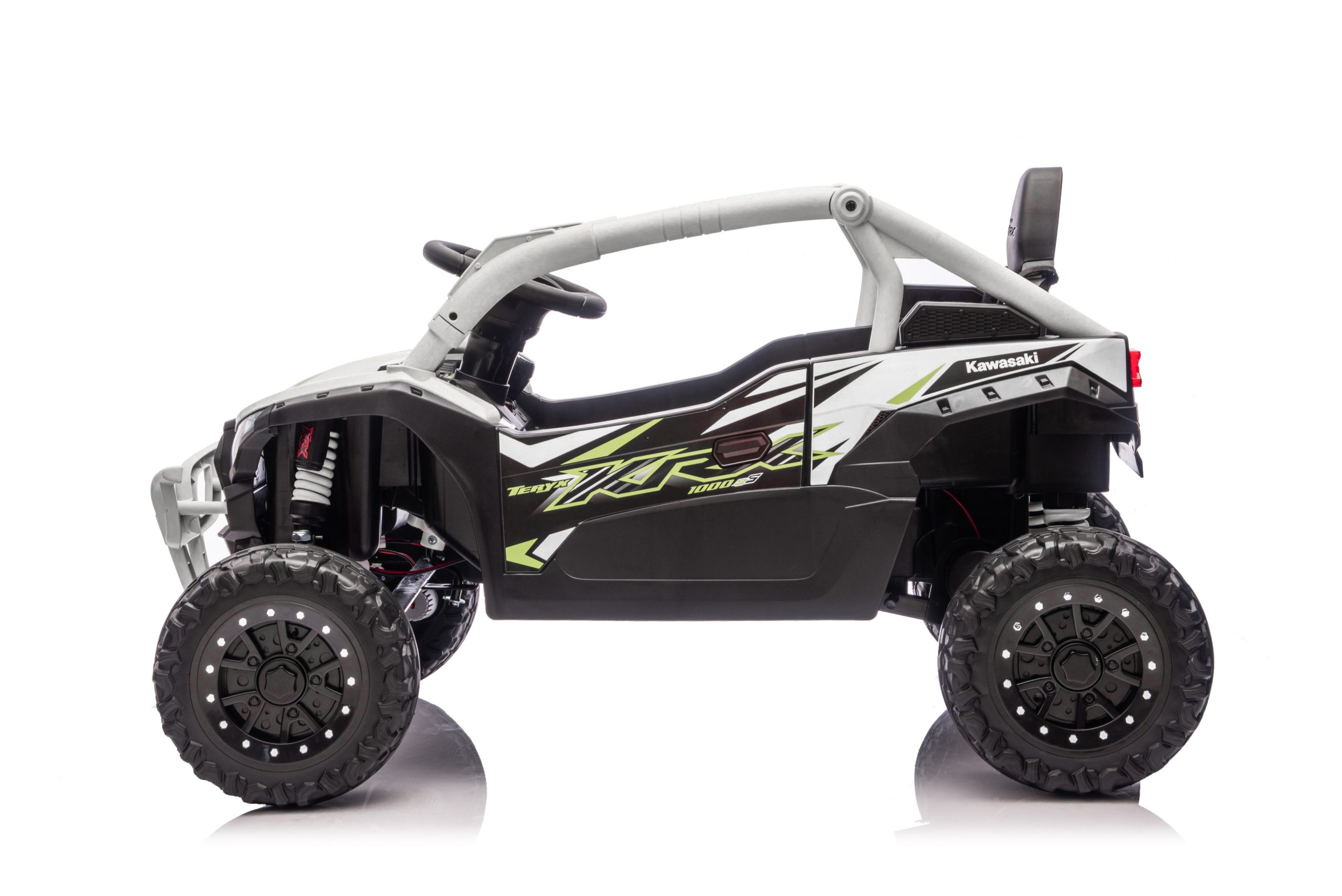 Kikkaboo Акумулаторна кола Licensed Kawasaki KRX 1000 Grey-Black - Image 3