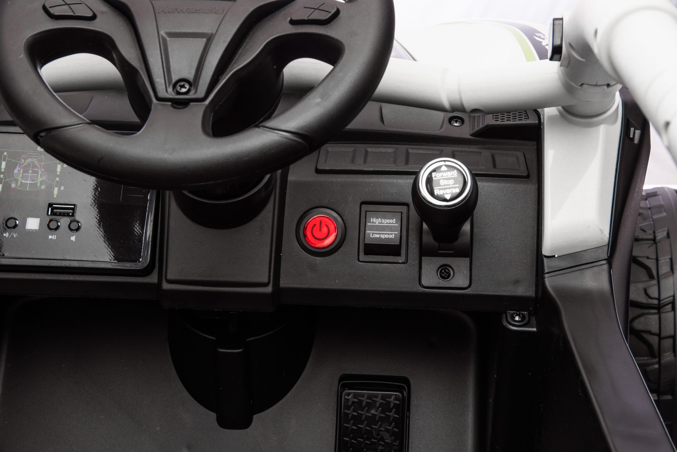 Kikkaboo Акумулаторна кола Licensed Kawasaki KRX 1000 Grey-Black - Image 9
