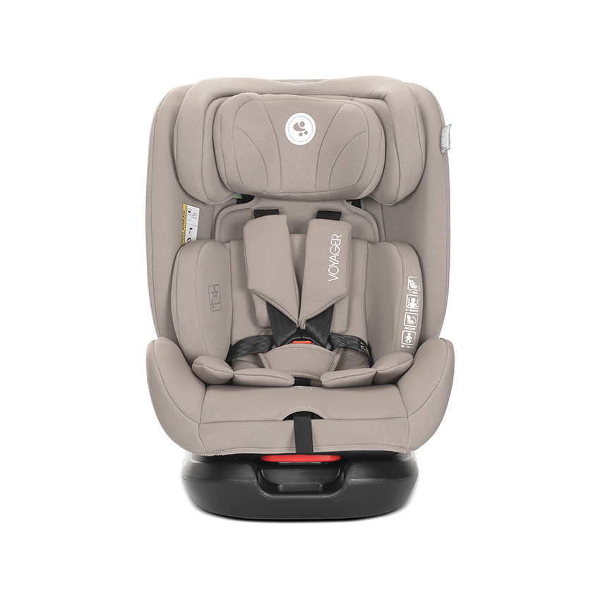 СТОЛ ЗА КОЛА VOYAGER BEIGE i-Size 40-150 CM+ВЪЗГЛА - Image 3