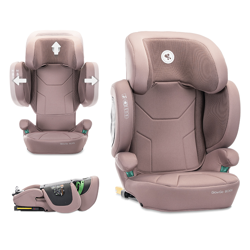 СГЪВАЕМ АВТОСТОЛ GROWGO PINK i-Size ISOFIX 100-150