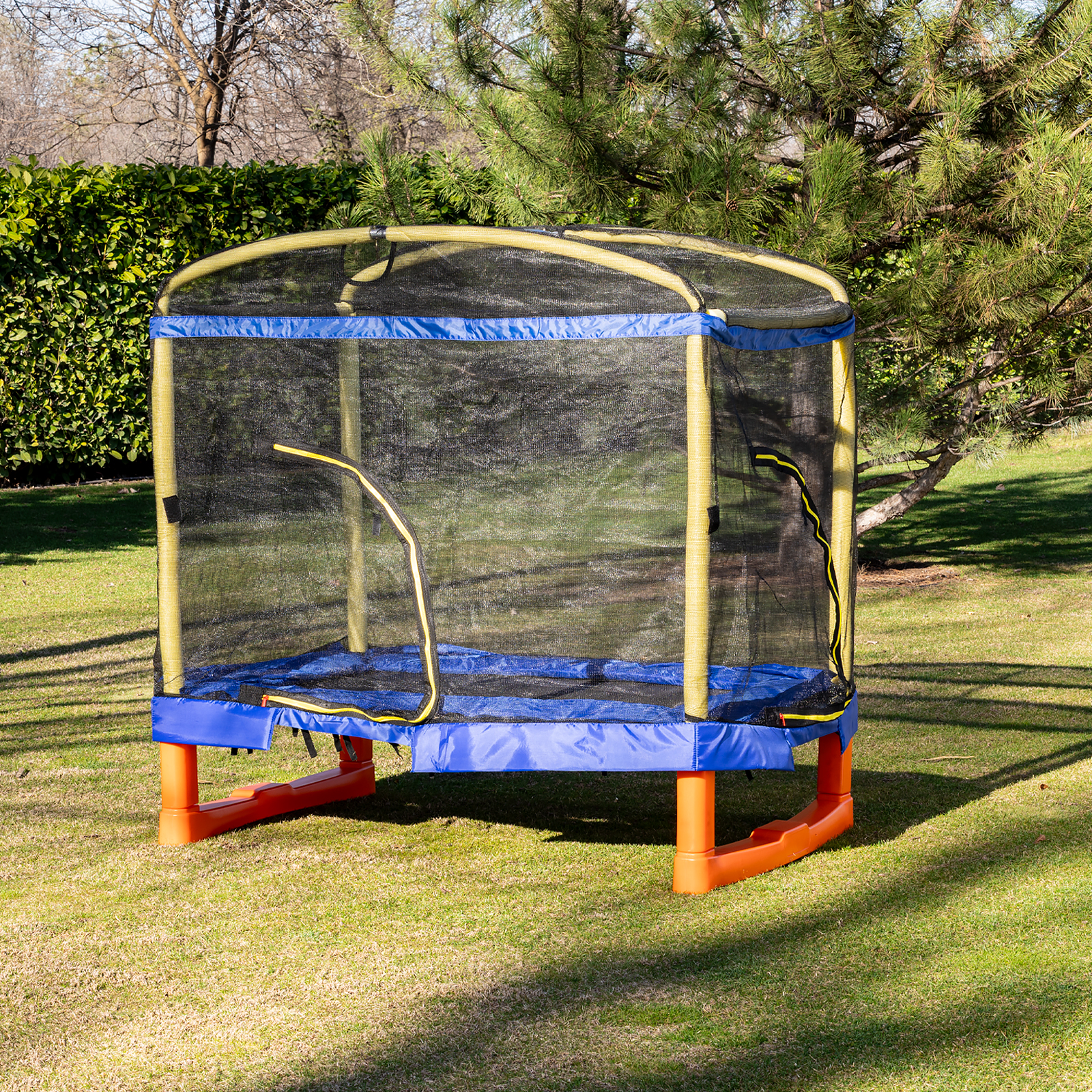 Голям батут Playground 200 см.с пърз.син - Image 2