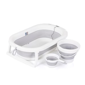 Сгъваема вана Bubble Spa 3в1/терм. -сива