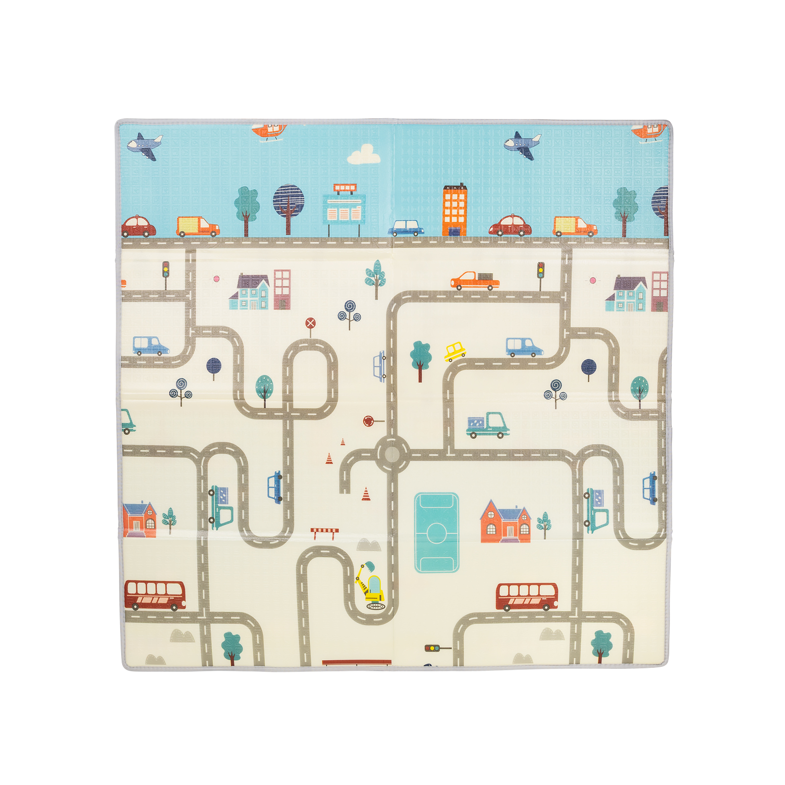 Детско килимче за игра City -142*142 cm