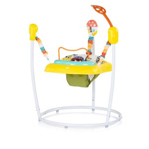 Детски активен център"Jumpy Car" жълт